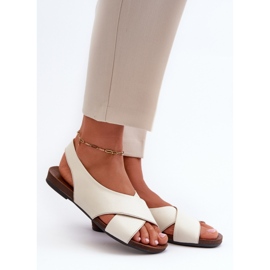 Step in style Sandaler Model Zazoo 40407 Lys Beige - Træd med stil