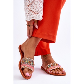 Step in style Sandal Flip-flops Model Bellisa CK270P Orange - Træd med stil