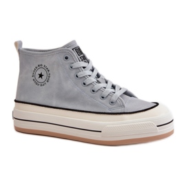 Big Star Blue isolerede damesneakers blå