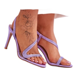 Elegante højhælede sandaler Violet