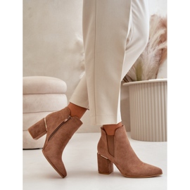 Step in style Støvler Model Daivine YY-27 Brun - Træd med stil