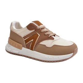 Brune platform sportssko
