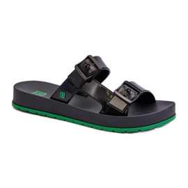 Zaxy Black flade flip-flops til kvinder sort