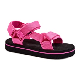 Step in style Sandaler Model Lee Cooper LCW-24-05-2750L Fuchsia - Træd med stil lyserød