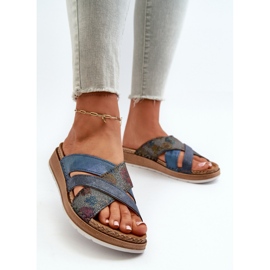 Step in style Sandal Flip-flops Model Inblu GS000052 Navy - Træd med stil
