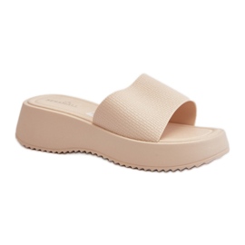 Step in style Sandal Flip-flops Model Vimarils 695-01 Lys Beige - Træd med stil