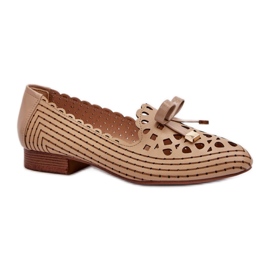 Balletlejligheder Model Nestavia ASA222-1 Beige - Step in style