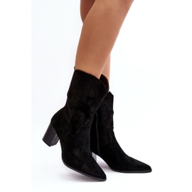 Step in style Støvler Model Danell 22556-L2 Sort - Træd med stil
