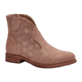 Støvler Model S.Barski HY66-151 Beige - Step in style
