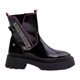 Step in style Støvler Model Maciejka 06236-15 Sort - Træd med stil