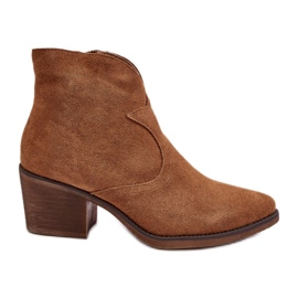 Step in style Støvler Model Da SN622-29 Camel Ruskind - Træd med stil brun