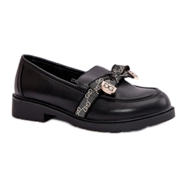 Step in style Mokkasiner Model S.Barski HY42-331 Sort - Træd med stil
