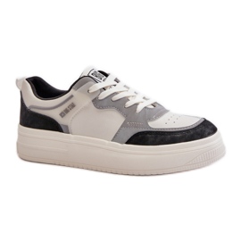 Step in style Sportssko Model Big Star OO274028 Hvid/Grå - Træd med stil