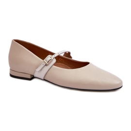 Balletlejligheder Model Laura Messi 2774/254-109 Beige - Step in style