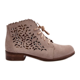 Støvler Model Zazoo 2871/024 Beige - Step in style