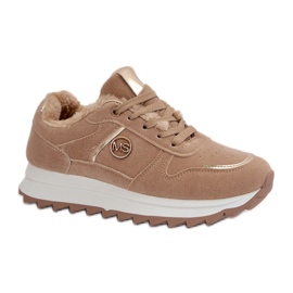 Step in style Sportssko Model Lerisas TL289-63 Khaki - Træd med stil beige