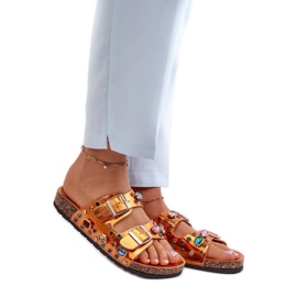 Step in style Sandal Flip-flops Model S.Barski MY121 Orange - Træd med stil