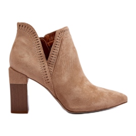 Støvler Model Vailen A8805-63 Beige - Step in style