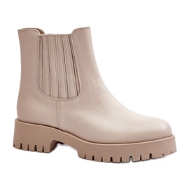 Støvler Model Lewski 3611 Light Beige - Step in style