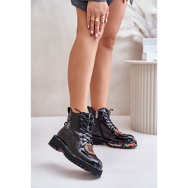 Step in style Trappers Model Artiker 55C0517 Sort - Træd med stil