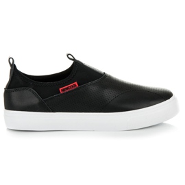 L&H Slip-on sportssko sort