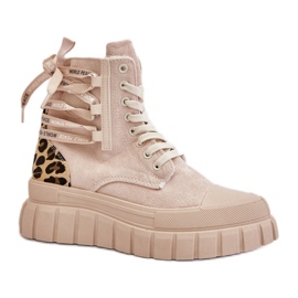 Støvler Model Edidda 24BT26-7378 Lys Beige - Step in style