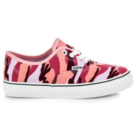 L&H Camo sneakers med snøre flerfarvet