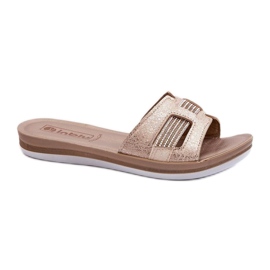 Step in style Sandal Flip-flops Model Inblu BA000050 Guld - Træd med stil