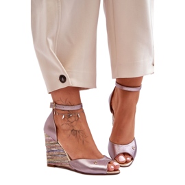 Step in style Sandaler Model Laura Messi 2603/783 Sølv - Træd med stil grå