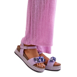 Step in style Sandaler Model S.Barski HY056 Violet - Træd med stil