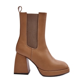Step in style Støvler Model Stelares 5892 Brun - Træd i stil