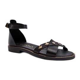Step in style Sandaler Model Zazoo 40378 Sort - Træd med stil