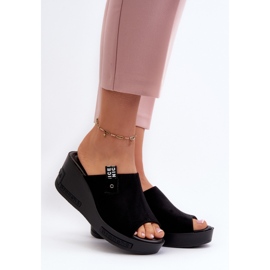 Step in style Sandal Flip-flops Model Vleni 58291 Sort - Træd med stil