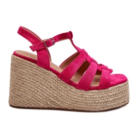 Step in style Sandaler Model Gnosis H8-689 Fuchsia - Træd med stil lyserød