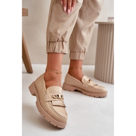 Mokkasiner Model Zanita GQ8-010 Beige - Step in style