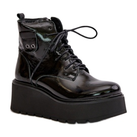 Step in style Støvler Model Zazoo 60499 Sort Læder - Træd i stil