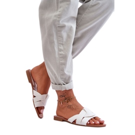 Step in style Sandal Flip-flops Model Aversa W-112 Hvid - Træd med stil