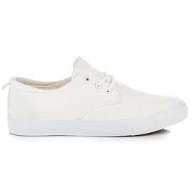 L&H Hvide sneakers med snøre