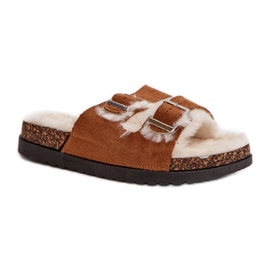 Step in style Hjemmesko Model Ezilena WSL-200 Camel - Træd med stil brun