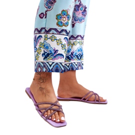 Step in style Sandal flip-flops model Leomi 5628-2 CLA-1 Violet - Træd med stil