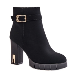 Step in style Støvler Model Taitra HB-258 Sort - Træd i stil