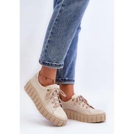 Sko Model Zazoo 2919/054 Beige - Step in style