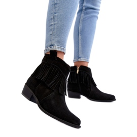 Step in style Støvler Model Zazoo 3430 Sort - Træd med stil