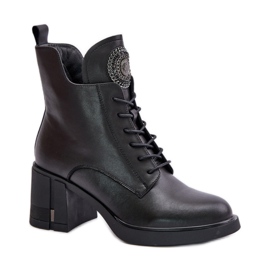 Step in style Støvler Model Vinceza 66676 Sort - Træd i stil