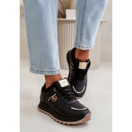 Step in style Sportssko Model Lerisas TL289A Sort - Træd med stil