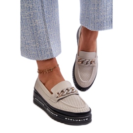 Mokkasiner Model S.Barski LR618 Beige - Step in style