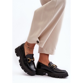 Step in style Sko Model Peuria 2644-1 Sort Læder - Træd i stil