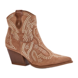 Step in style Støvler Model Kaivina 9676A Camel - Træd med stil brun