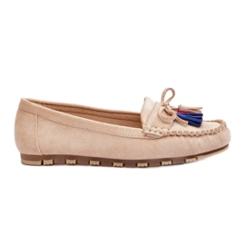 Mokkasiner Model Dorine GS37 Beige - Step in style