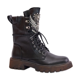 Step in style Workers Model Da MR880-080 Sort læder - Træd med stil